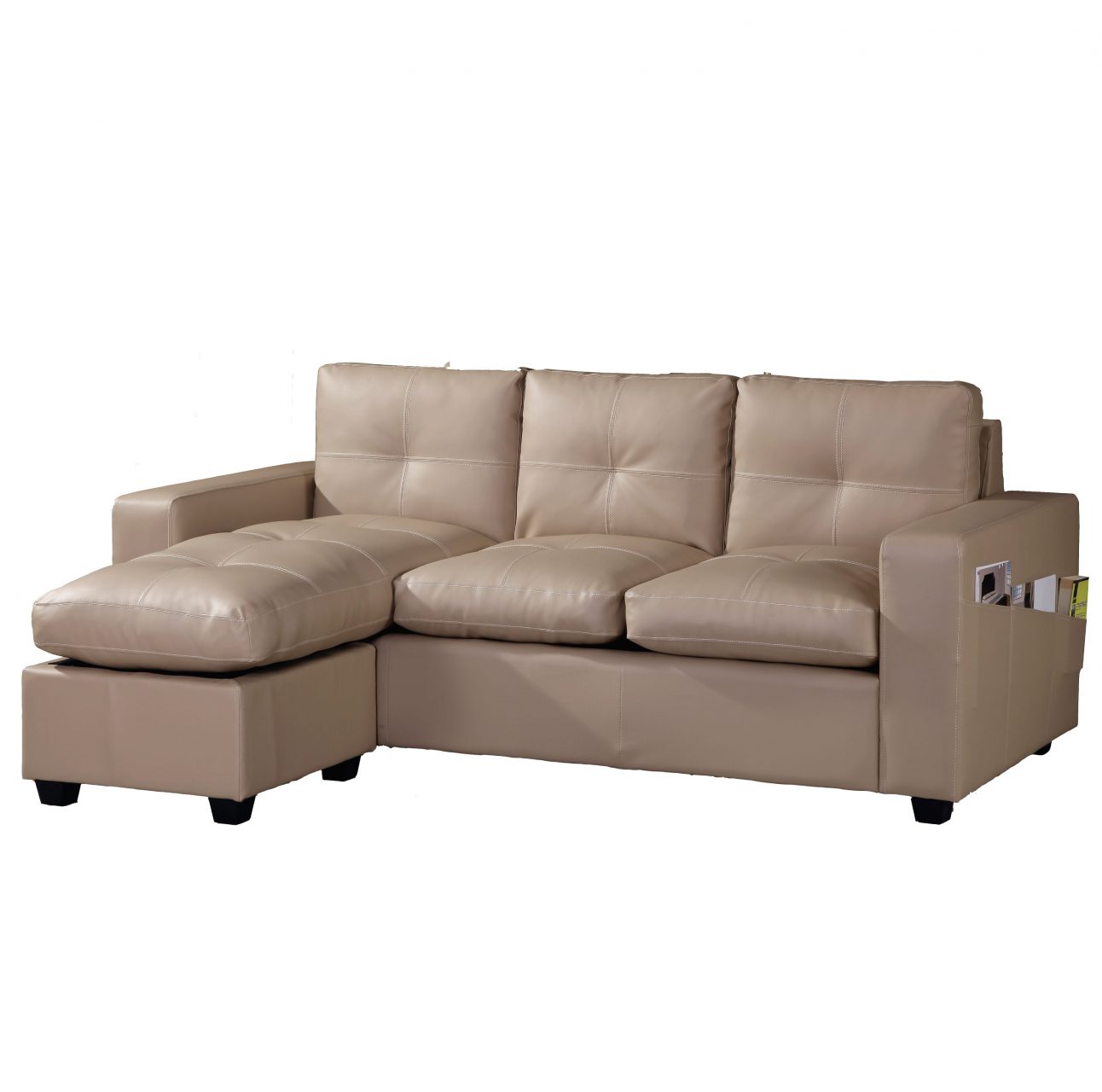 Sofá con Chaise Long Europa Lais Muebles